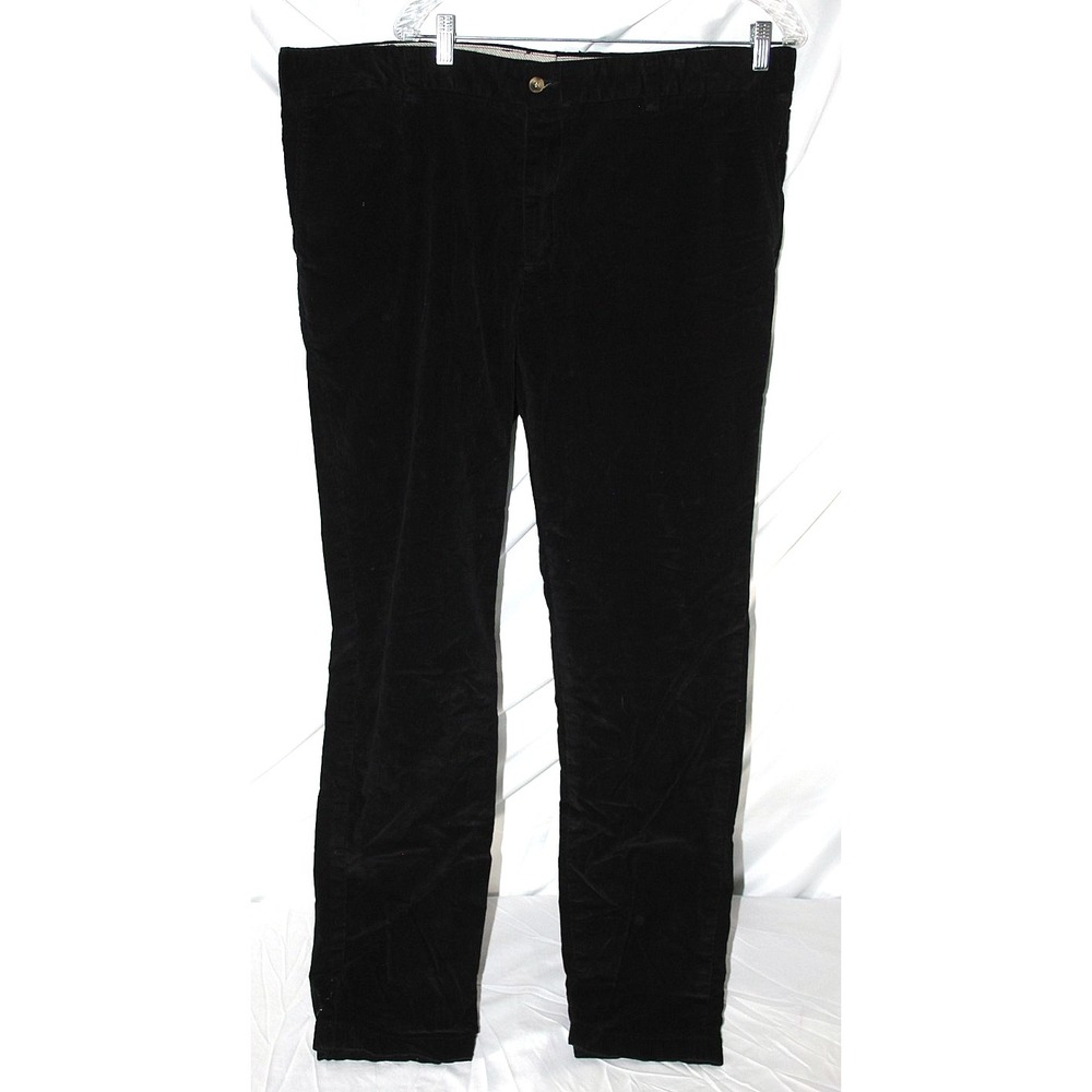 BILLS KHAKIS Private Stock USA Corduroy Pants 42 X 31 Black Slim Fit